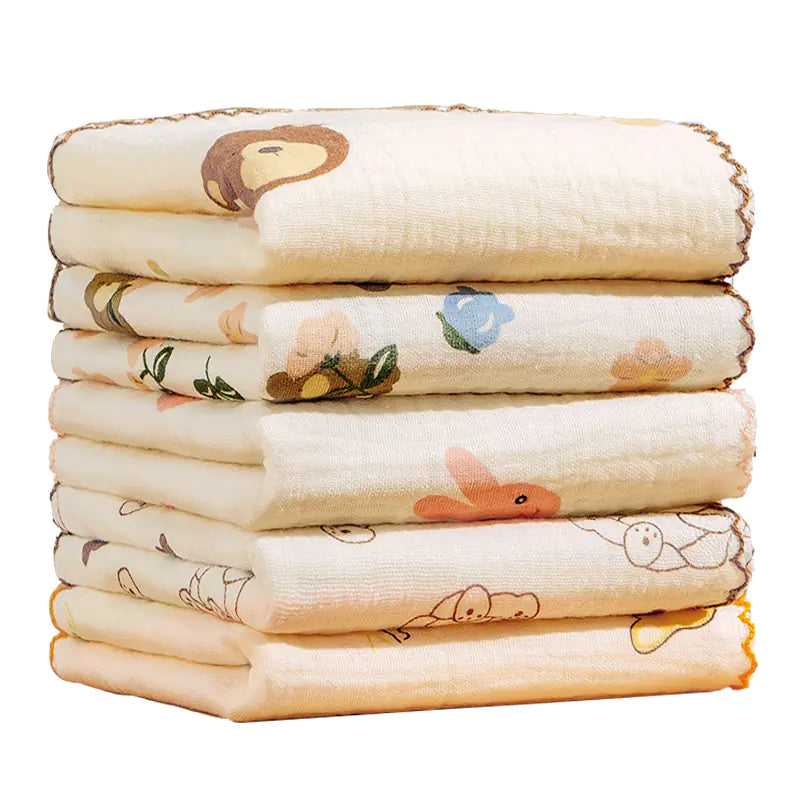 Wholesale Soft Cotton Face Towels for Babies (Set)