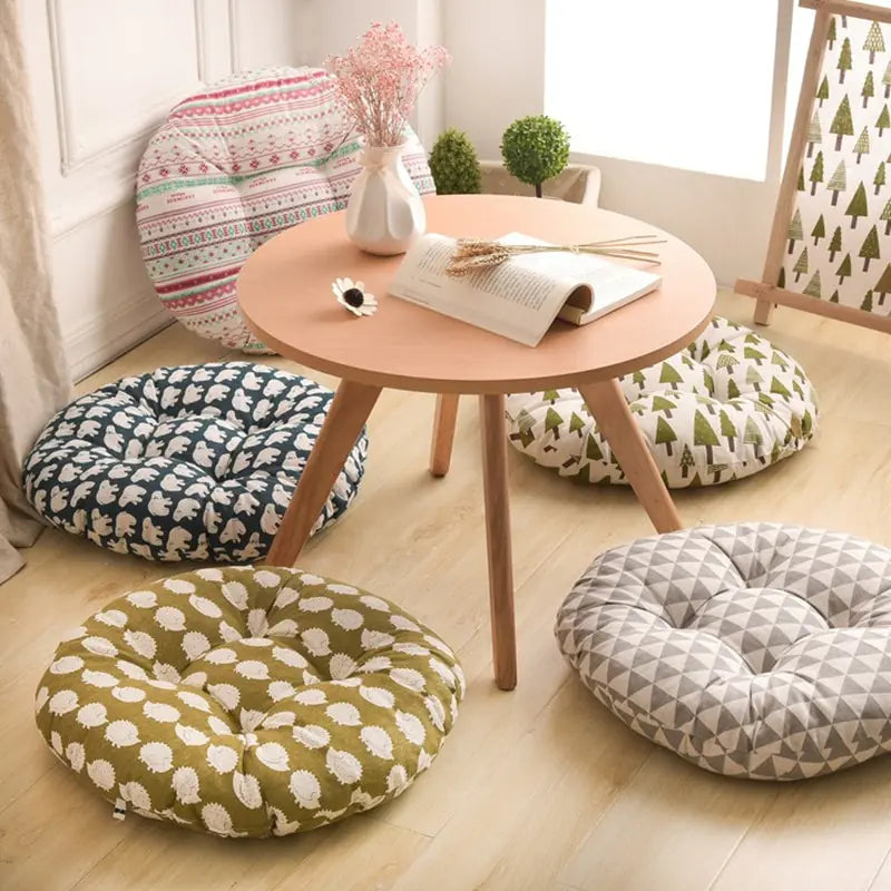 Silk Cotton Core Seat Cushion