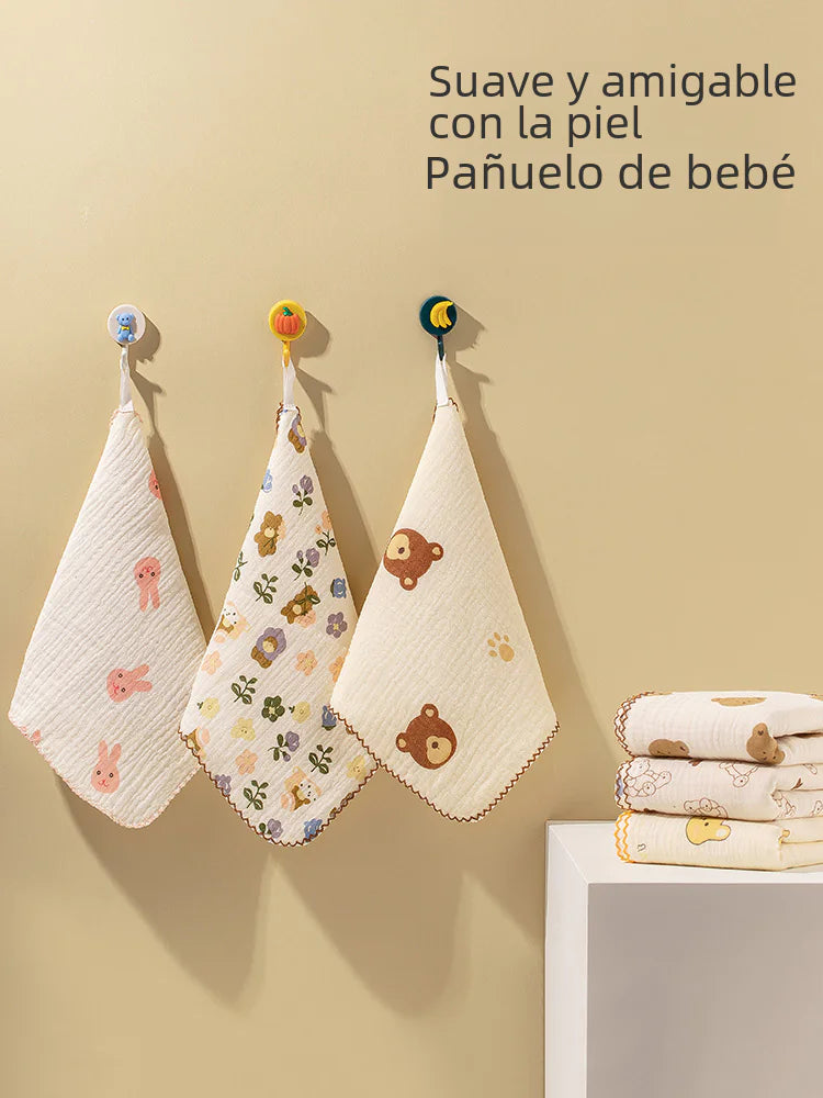 Wholesale Soft Cotton Face Towels for Babies (Set)
