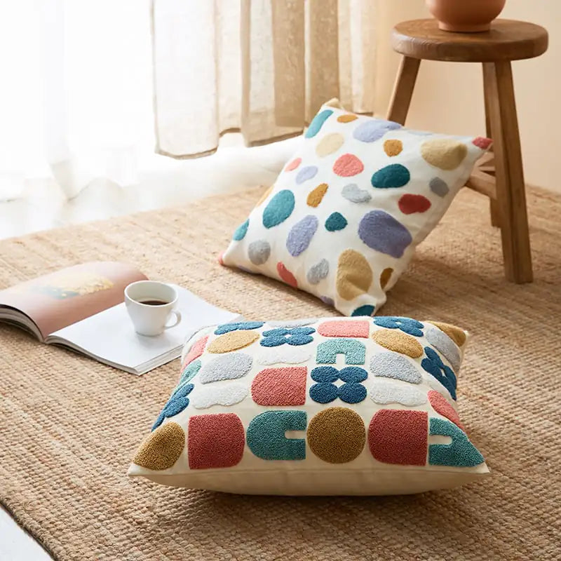 Bedroom Cushion Cover for Office and Waist Support