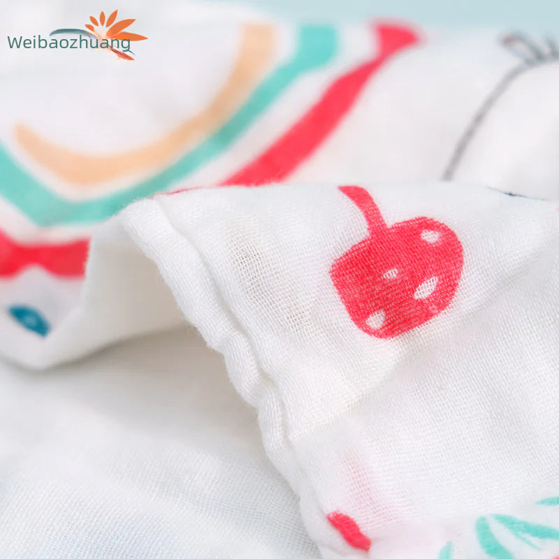 Wholesale Baby Towels - 6-Layer Cotton Face Cloths