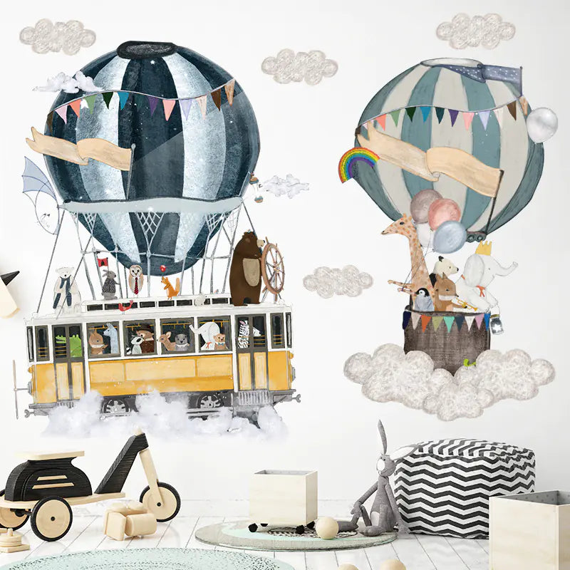 Cartoon Wall Decoration Stickers for Kids' Rooms