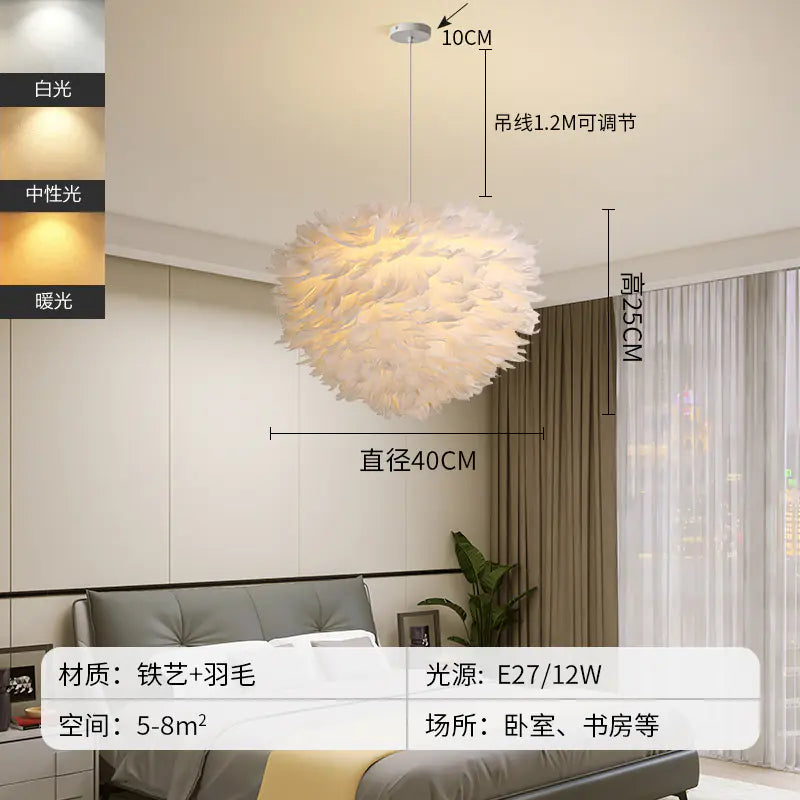 Modern Nordic Pendant Light Set for Dining and Bedroom