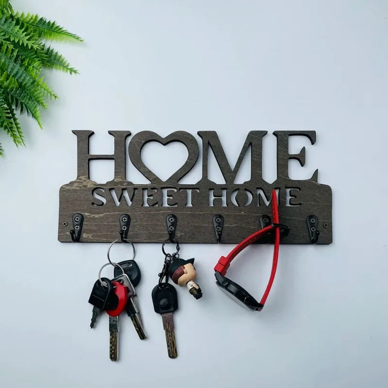 Black Metal Key Hanger - Hanna's Modern