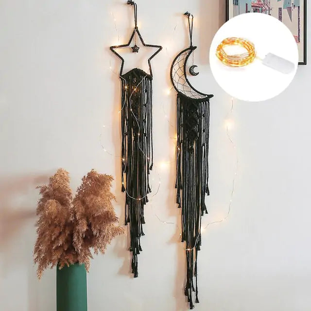 Angel Wings Woven Hanging Decor - Hanna's Modern