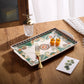 Wholesale Ceramic Tray for Home Use, Rectangular Design