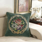 European-Style Simple Chenille Flower Pillow for Home