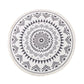 Bohemian Round Indoor Rug - Soft Washable Area Mat