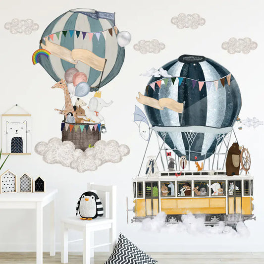 Cartoon Wall Decoration Stickers for Kids' Rooms