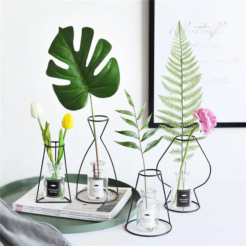 Nordic Style Iron Flower Vase - Hanna's Modern