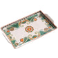 Wholesale Ceramic Tray for Home Use, Rectangular Design