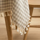 Nordic Style Rectangular Tablecloth with Tassels