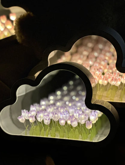 Cloud Tulip Mirror Lamp - Hanna's Modern