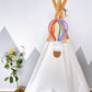 Scandinavian Woven Hot Air Balloon Wall Ornament