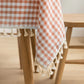 Nordic Style Rectangular Tablecloth with Tassels