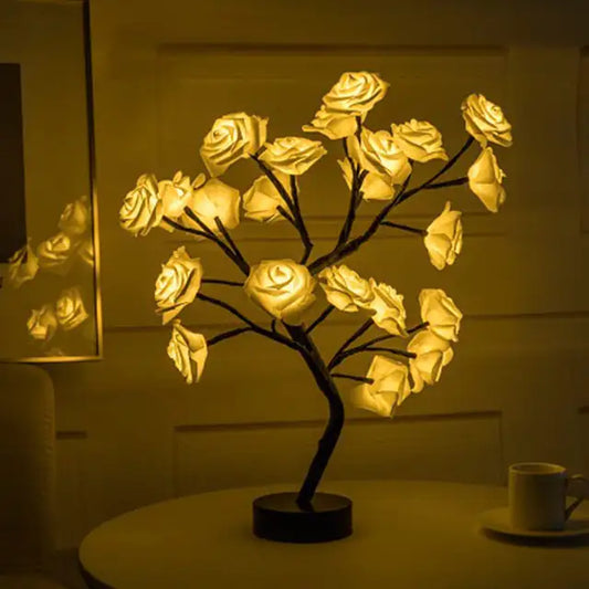 Blossom Bliss Glowing Rose Tree - Hanna's Modern