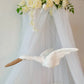 Nordic Cartoon Swan Plush Toy and Wall Decor Pillow
