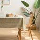 Nordic Style Rectangular Tablecloth with Tassels