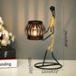 Nordic Metal Candlestick - Hanna's Modern