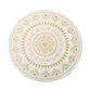 Bohemian Round Indoor Rug - Soft Washable Area Mat